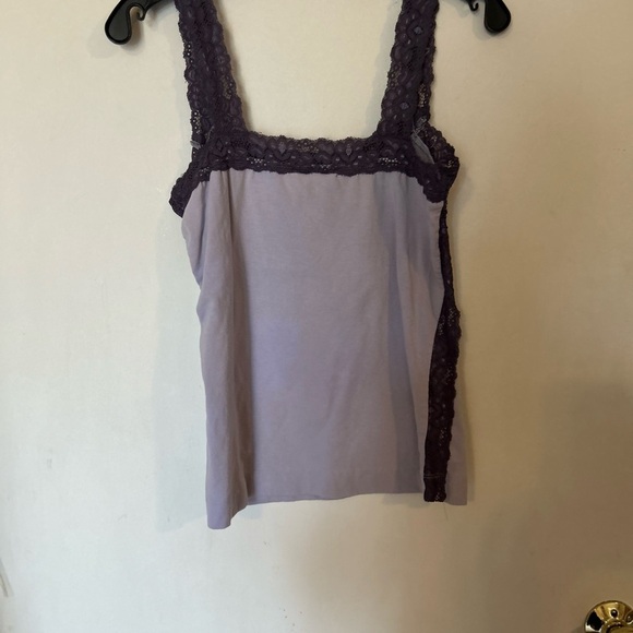 Vintage Harley-Davidson Lavender Camisole with Purple Lace Medium - Picture 2 of 9